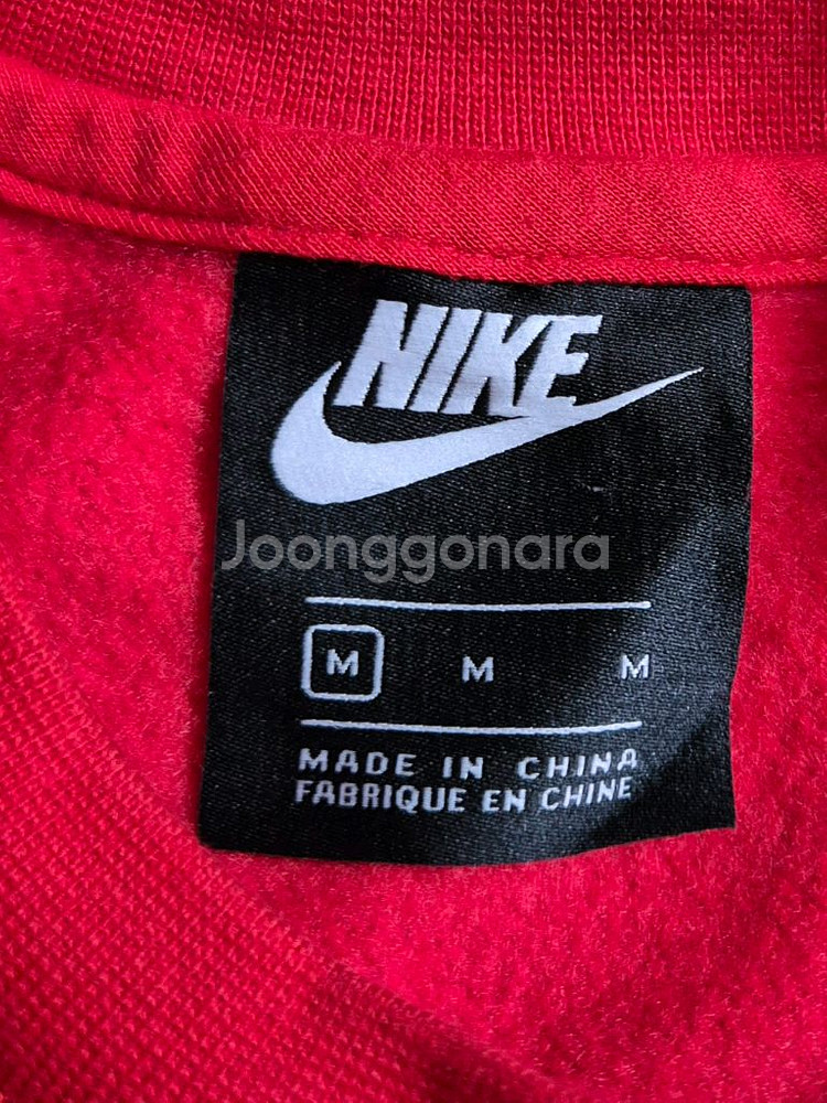 나이키 빅스우시 크롭 맨투맨 (여성용)M--1