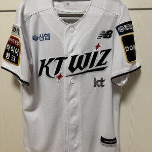kt wiz 케이티위즈 뉴발란스 선수지급용 강백호 어센틱 야구 유니폼