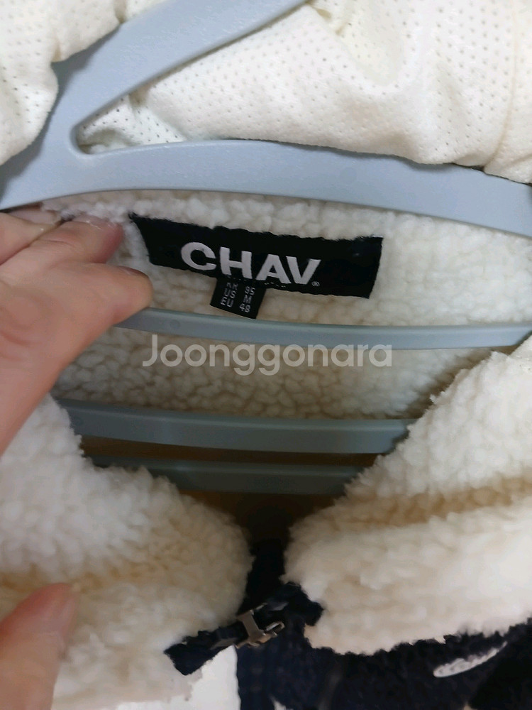 실착5회미만)양털 후리스 롱점퍼95 m 29000원 상태좋음 거의새것--1