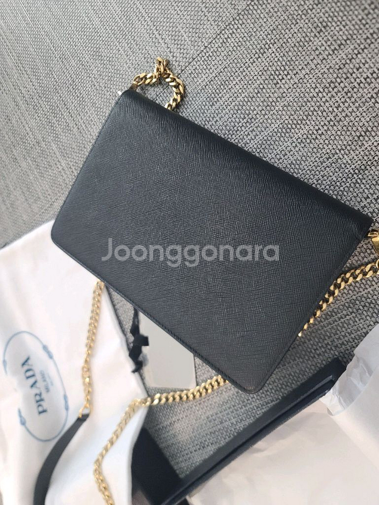 프라다 사피아노 체인백 1bp018 프라다 woc 이혜영백--3