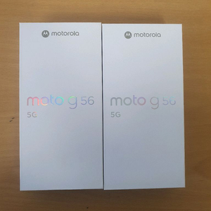 모토로라 moto g56 5G 블랙 미개봉 박스 스마트폰
