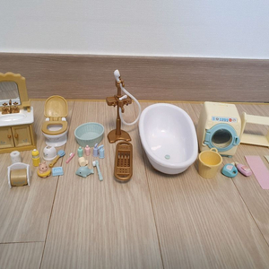 실바니안 베이직 욕실세트 드럼세탁기 세트