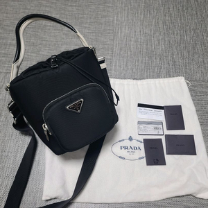프라다 패딩 버킷백 나일론 1be026 크로스백 토트백