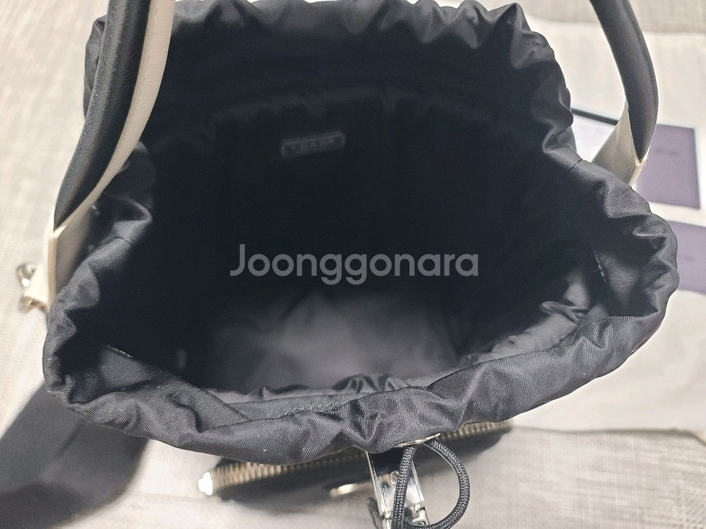 프라다 패딩 버킷백 나일론 1be026 크로스백 토트백--3