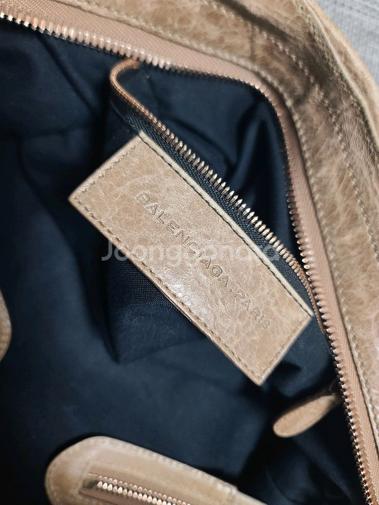 발렌시아가 모터백 시티백 숄더백 토트백 발렌시아가 레더 브라운백--5