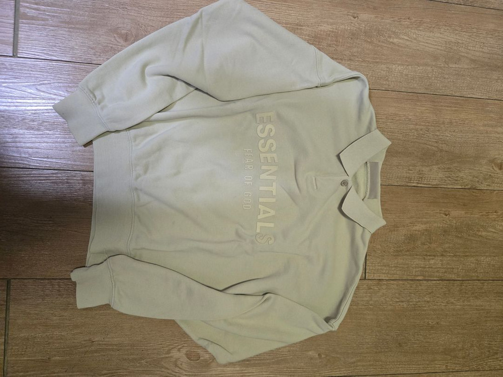 피어 오브 갓 에센셜 (피오갓) 키즈 폴로 럭비티 베이지 8 이미지