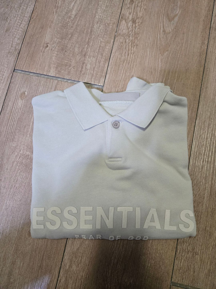 피어 오브 갓 에센셜 (피오갓) 키즈 폴로 럭비티 베이지 8 이미지