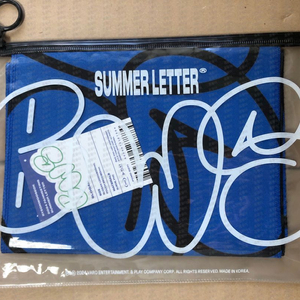 변우석 배우 썸머레터 팬미팅 굿즈 슬로건 포토카드