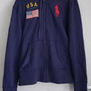 폴로 POLO 빅포니 성조기 USA 여자 후드집업 90/S