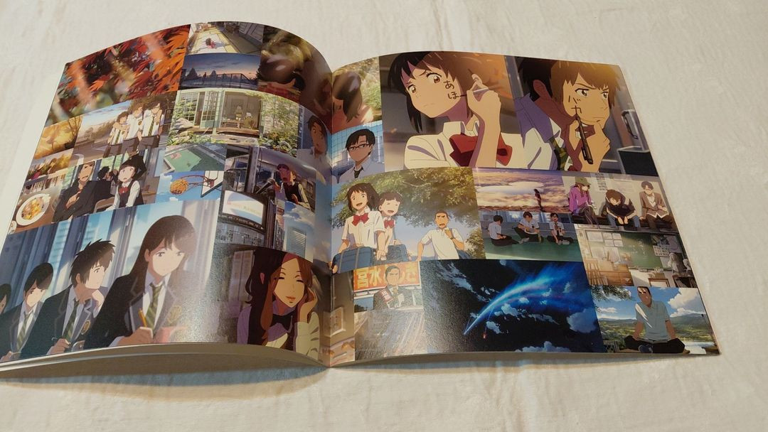 2017년 너의 이름은 신카이 마코토 감독 보도자료 전단지 이미지