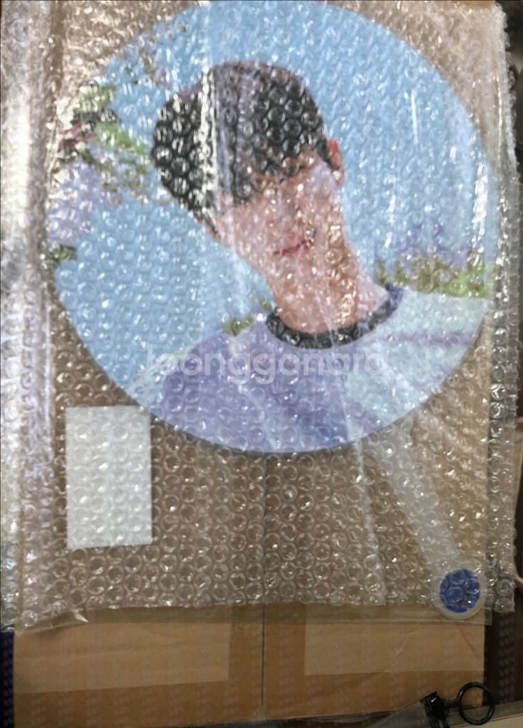 변우석 배우 썸머레터 팬미팅 굿즈 부채 우치와 이미지 피켓--0