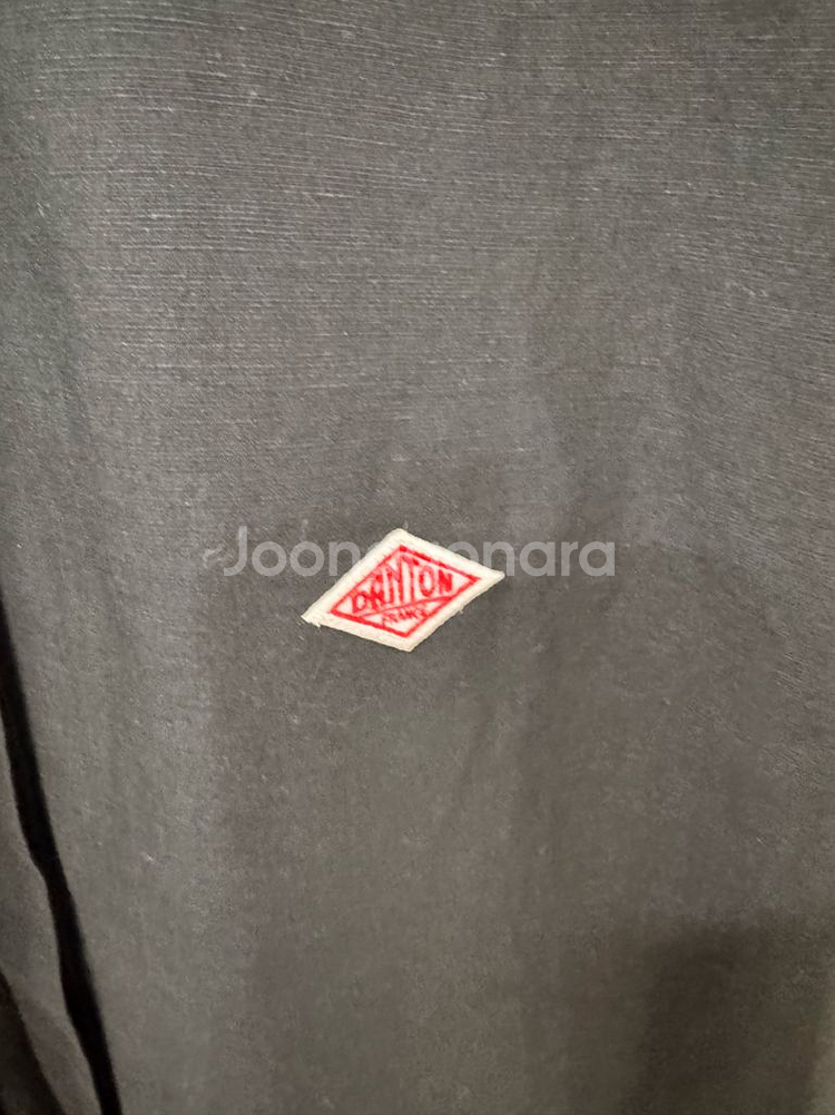 DANTON 단톤 코튼 린넨 슬리스리스 셔츠36--1