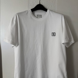 우영미반팔티셔츠 백로고24FW 50사이즈 화이트