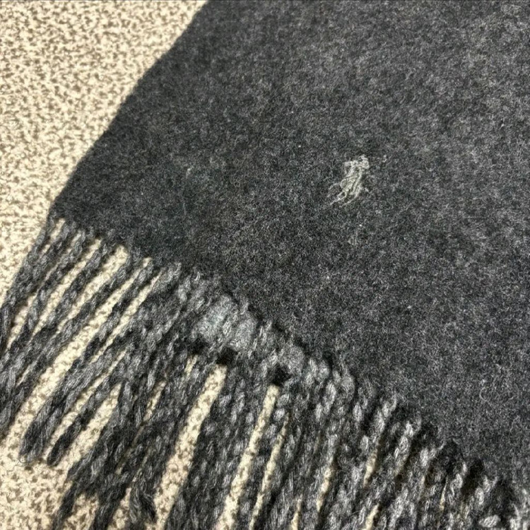 폴로 랄프로렌 머플러 그레이--1