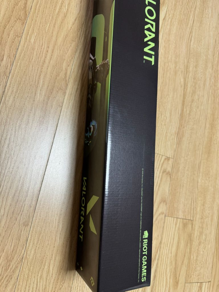 (택포&단순개봉) 아쿠아 컨트롤 플러스 X 발로란트 비토 콜라보 마우스패드 이미지