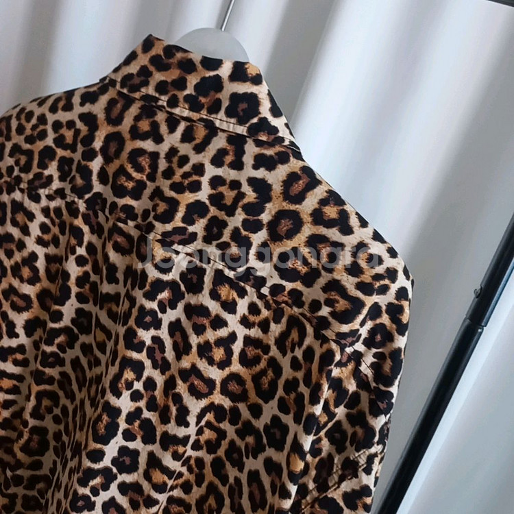 새상품급) h&m 호피 셔츠 블라우스 남방--7