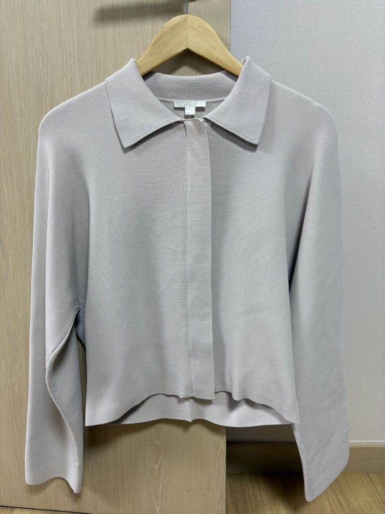 COS 코스 니티드 크롭 자켓--1