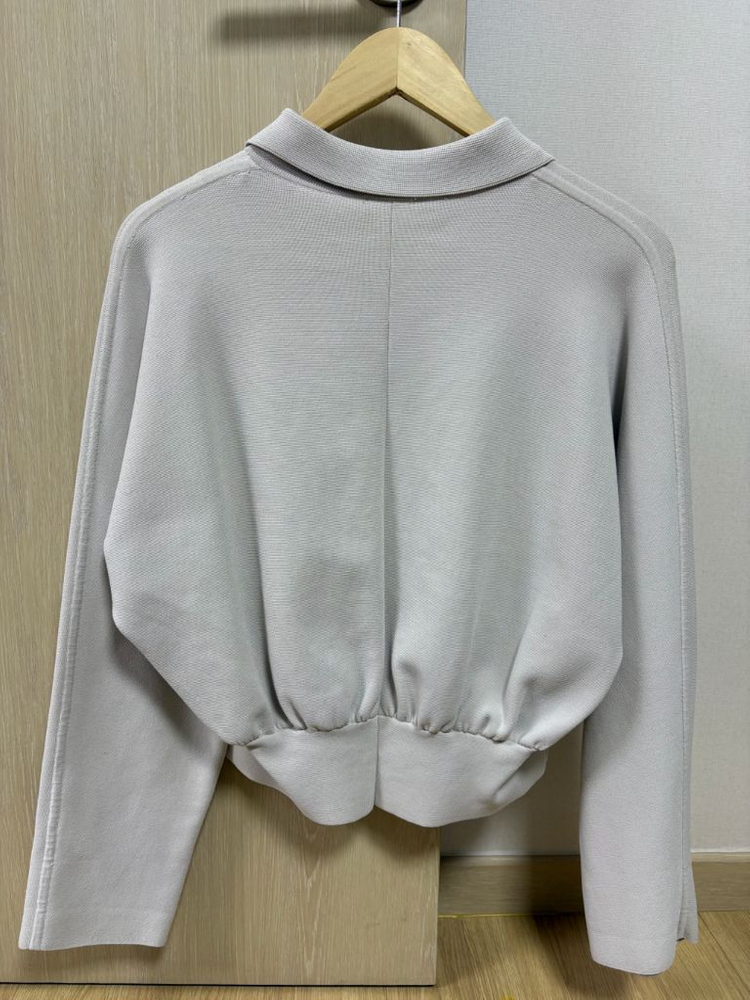 COS 코스 니티드 크롭 자켓--2