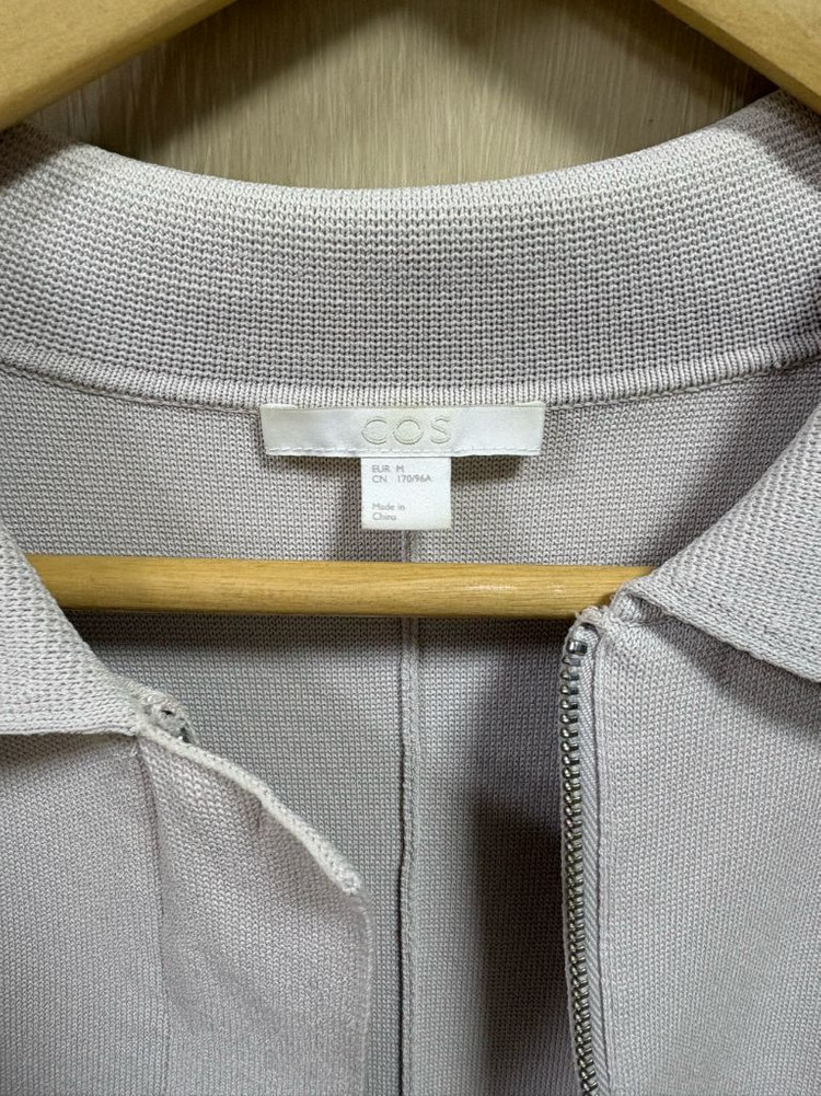 COS 코스 니티드 크롭 자켓--3