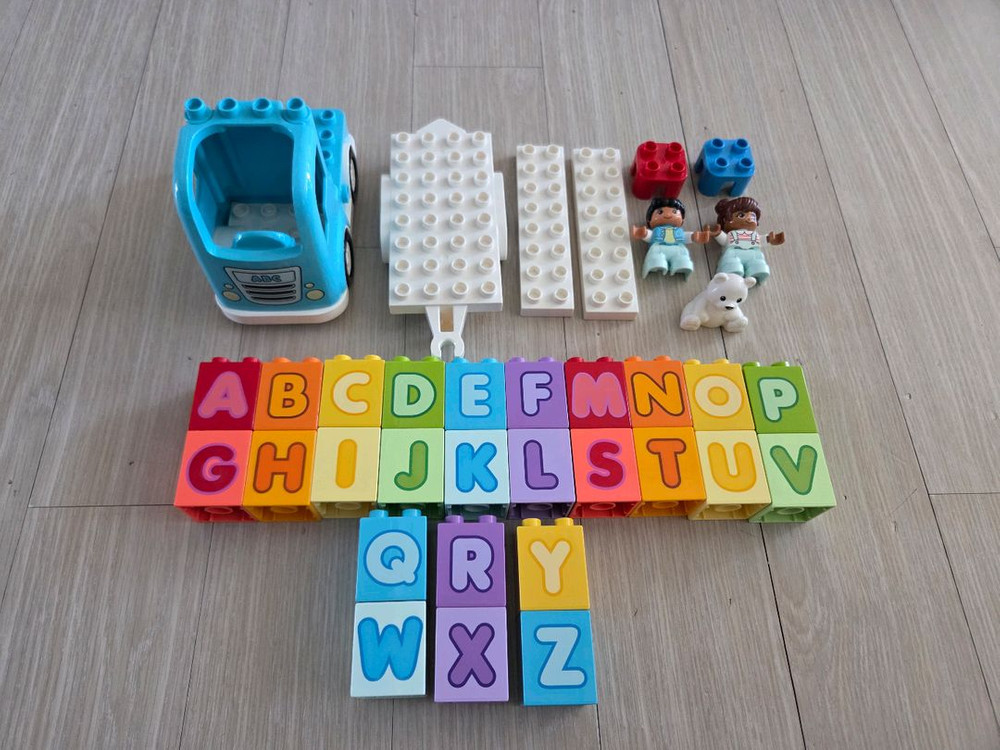 레고 듀플로 10847 숫자 기차 놀이,10915 알파벳트럭--3