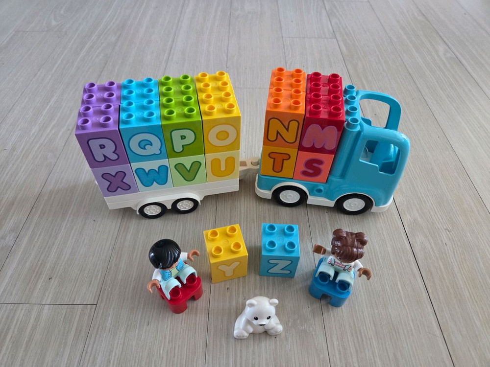 레고 듀플로 10847 숫자 기차 놀이,10915 알파벳트럭--4