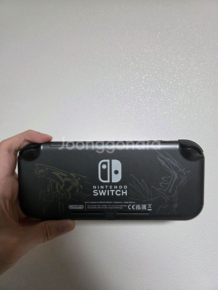 닌텐도 스위치 라이트(블루/디아루가&펄기아 에디션)+동숲칩--1