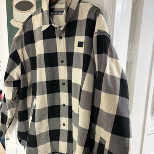 [xl] 아크네 체커보드 패딩셔츠