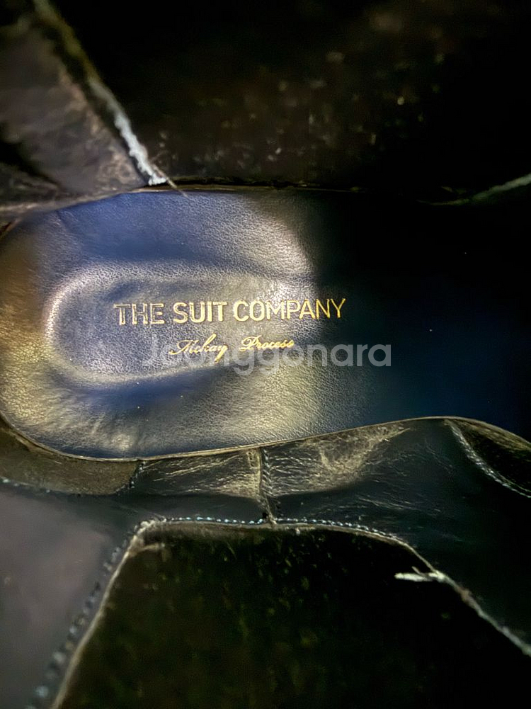 THE SUIT COMPANY 남성 스웨이드 첼시 부츠입니다--3