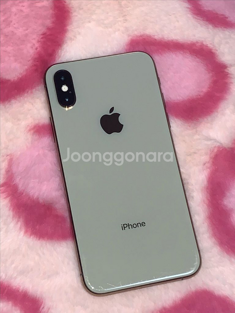 아이폰 xs 로즈골드 256gb--0