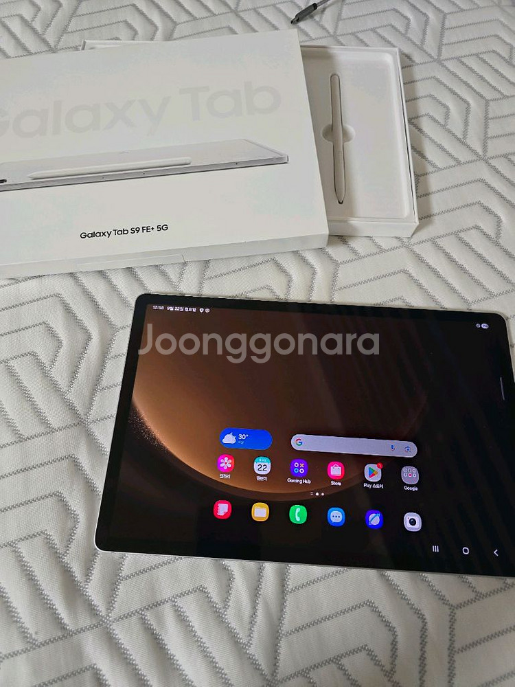 갤럭시탭s9fe 플러스 5g 128gb--0