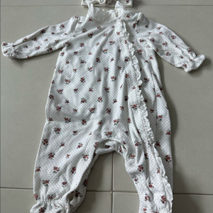 슈슈앤크라 바디수트&헤어밴드 세트