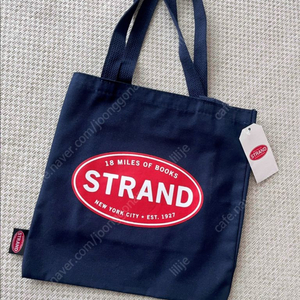 스트랜드 북스토어 에코백 네이비 strand bookstore