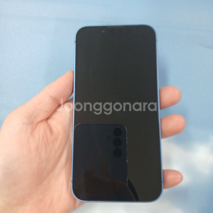 아이폰13미니 256기가 블루 공기계 중고폰 저가폰 서브폰 업무폰 키즈폰--1