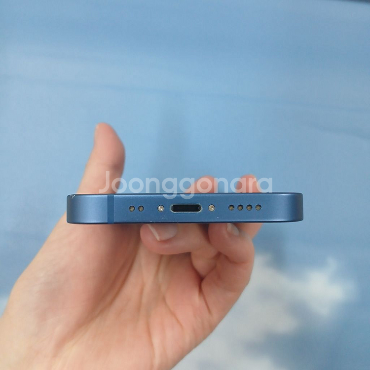 아이폰13미니 256기가 블루 공기계 중고폰 저가폰 서브폰 업무폰 키즈폰--5