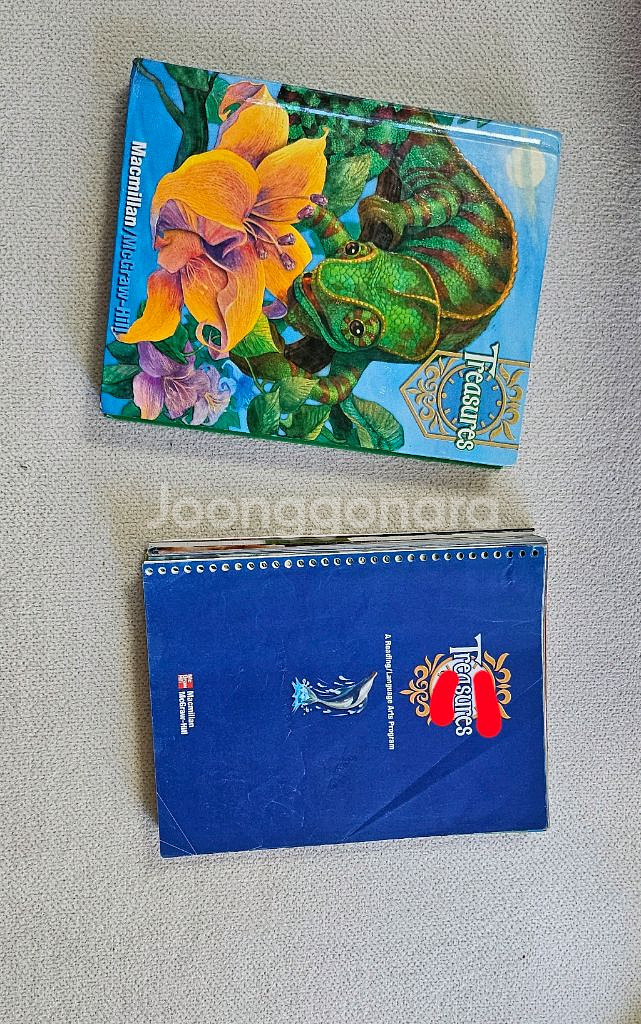 미국초등교과서 트레져스 2권 일괄--0