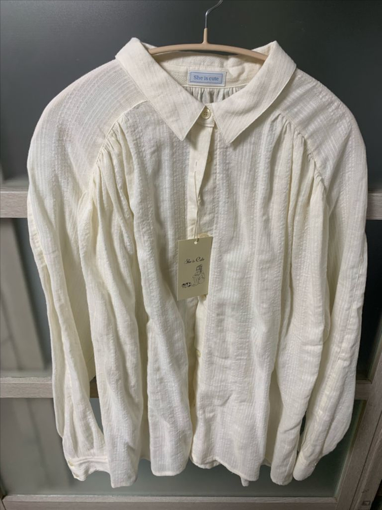 쉬이즈큐트 제인셔츠 새상품 (연늘템) 이미지