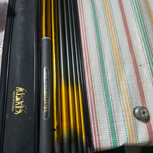 수파 노랭이 32칸 낚시대