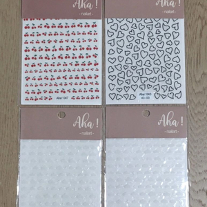 젤로젤로 Jello Jello. 네일스티커 4P. 미개봉 새제품들 (일괄정리) 이미지