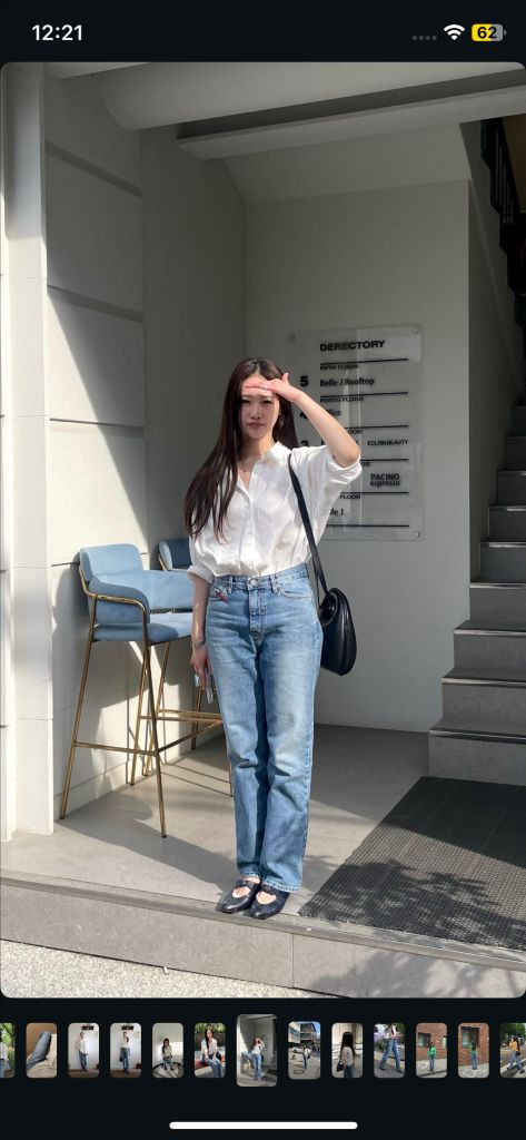 쉬이즈큐트 아쿠아데님 2사이즈 새상품 이미지