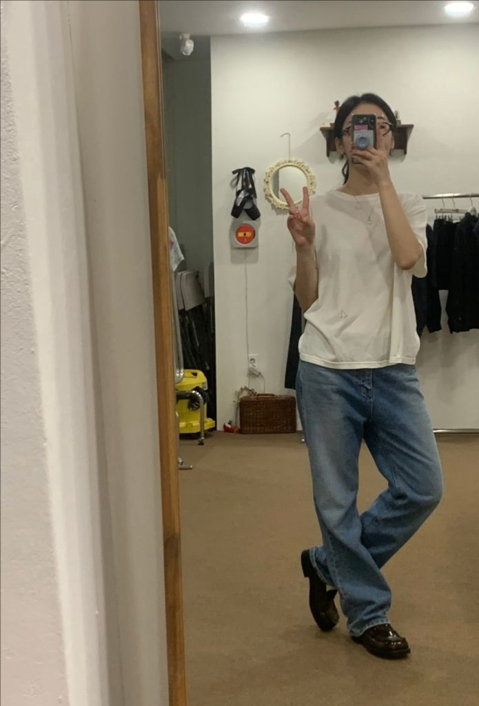 쉬이즈큐트 아쿠아데님 2사이즈 새상품 이미지