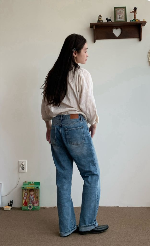 쉬이즈큐트 아쿠아데님 2사이즈 새상품 이미지