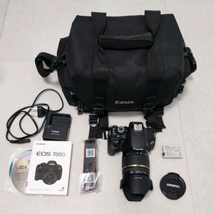 캐논 Canon EOS 700D + 탐론 렌즈 17-50 F2.8 풀셋트