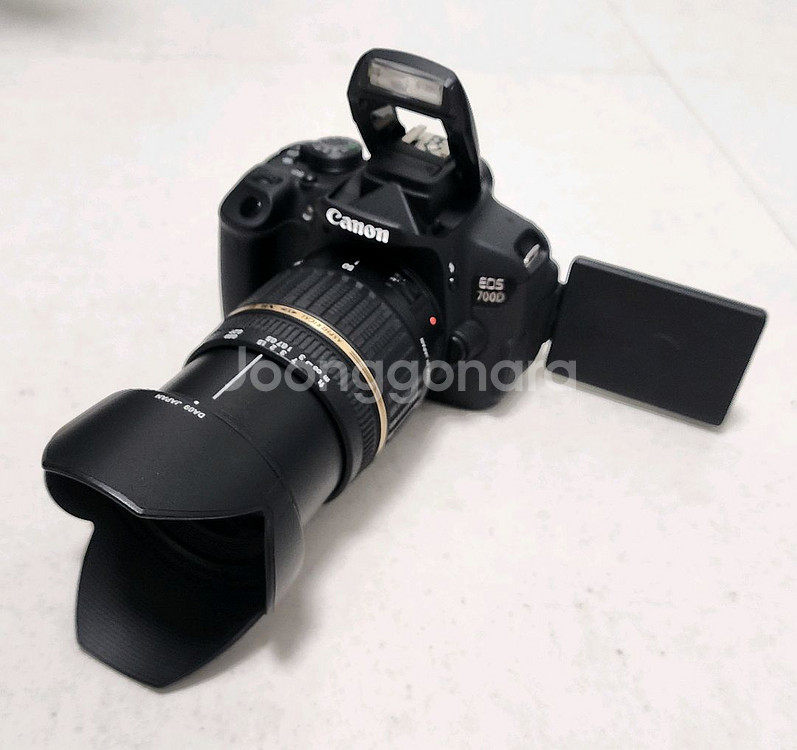캐논 Canon EOS 700D + 탐론 렌즈 17-50 F2.8 풀셋트--1