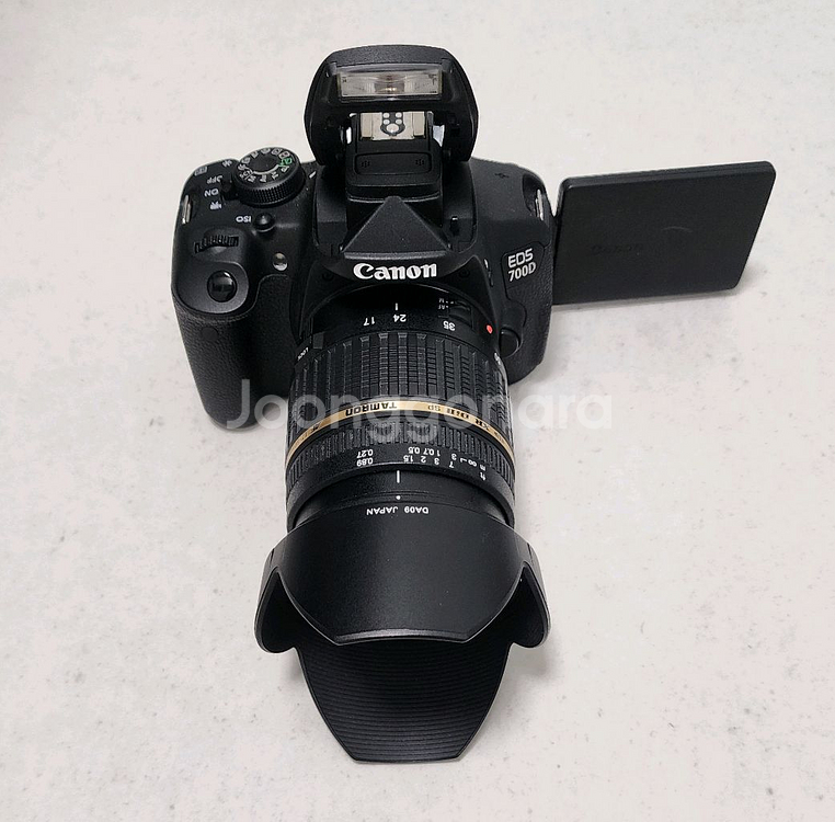 캐논 Canon EOS 700D + 탐론 렌즈 17-50 F2.8 풀셋트--4