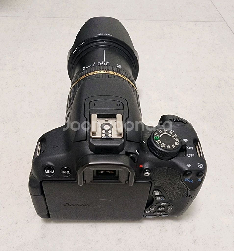 캐논 Canon EOS 700D + 탐론 렌즈 17-50 F2.8 풀셋트--6