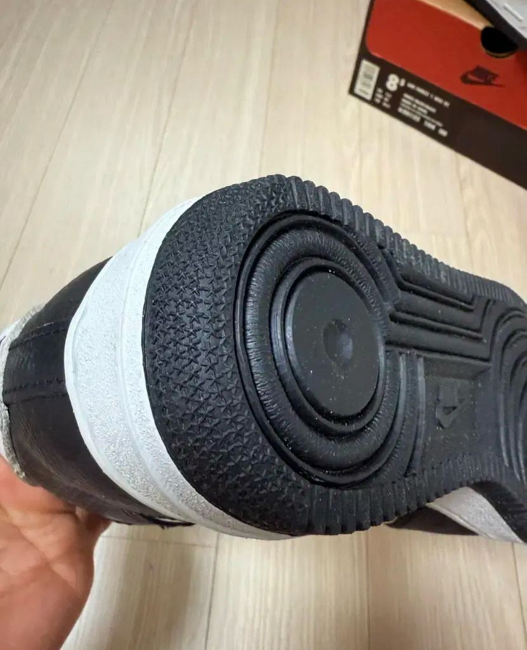 [265]96데드스탁 달마시안 나이키 에어포스1 블랙/화이트 이미지