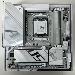 기가바이트 B850M 어로스 엘리트 메인보드 ice