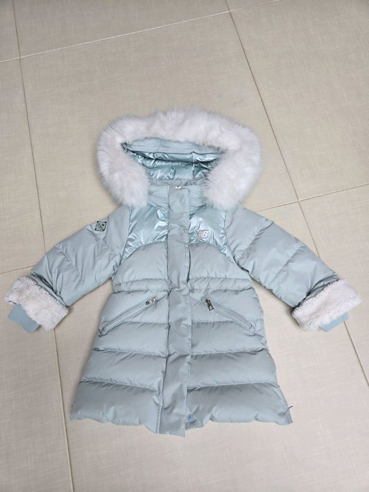 뉴발란스 유아 롱패딩 사이즈110--2