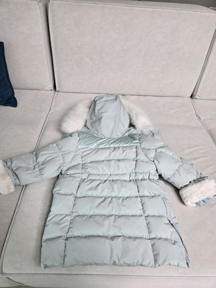 뉴발란스 유아 롱패딩 사이즈110--5