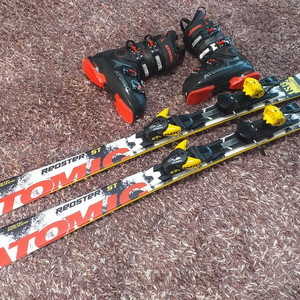아토믹 스키 세트(스키156cm,부츠250/255mm)